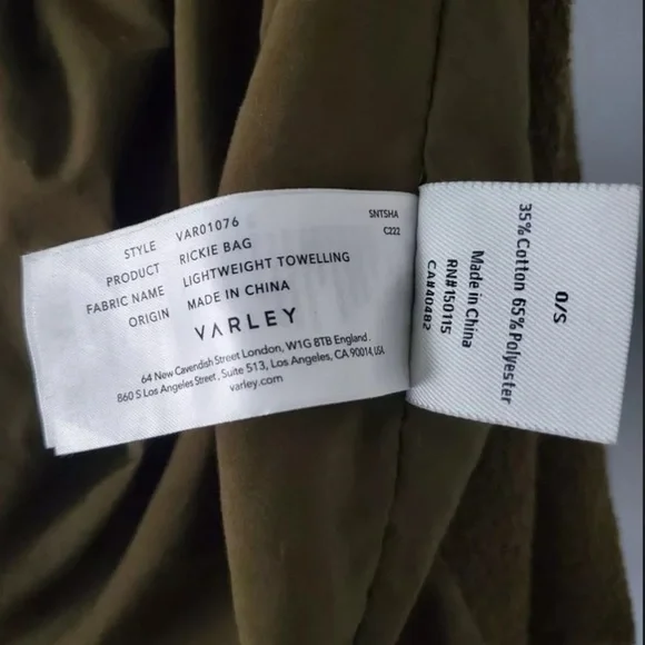 Varley Rickie Bag in Dark Olive - Picture 5 of 5